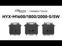 HYX-M2000-SW Mikrowechselrichter