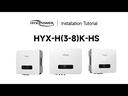 HYX-H5K-HS 5000W Hybrid Wechselrichter 1-phasig