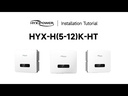 HYX-H10K-HT Hybridwechselrichter 10kW 3-phasing