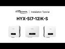 HYX-S7K-S 7000W Wechselrichter 1-phasing