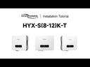 HYX-S12K-T 12k Wechselrichter 3-phasing