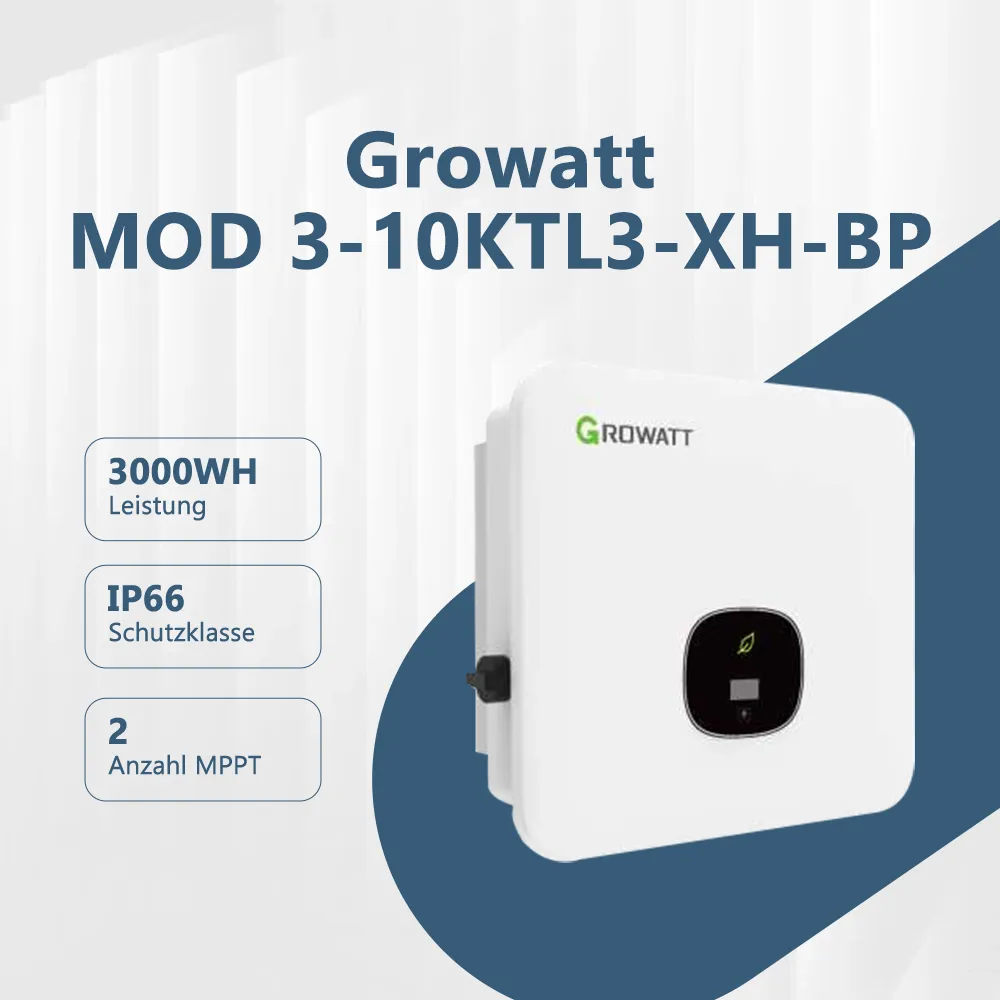 [GRO-WR-MOD3-BP] Growatt MOD 3-10KTL3-XH-BP (3000W)
