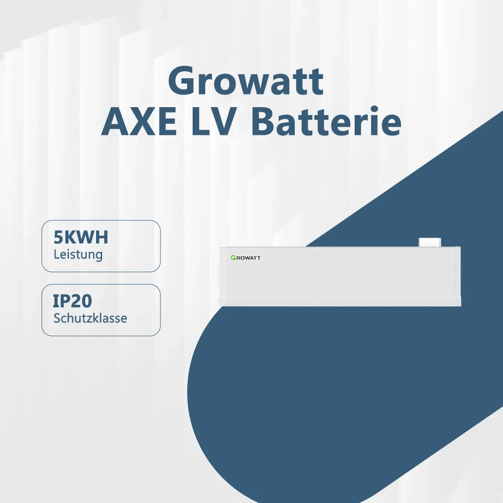 [GRO-BAT-AXE-LV01] Growatt AXE LV Batterie 5.0L-C1