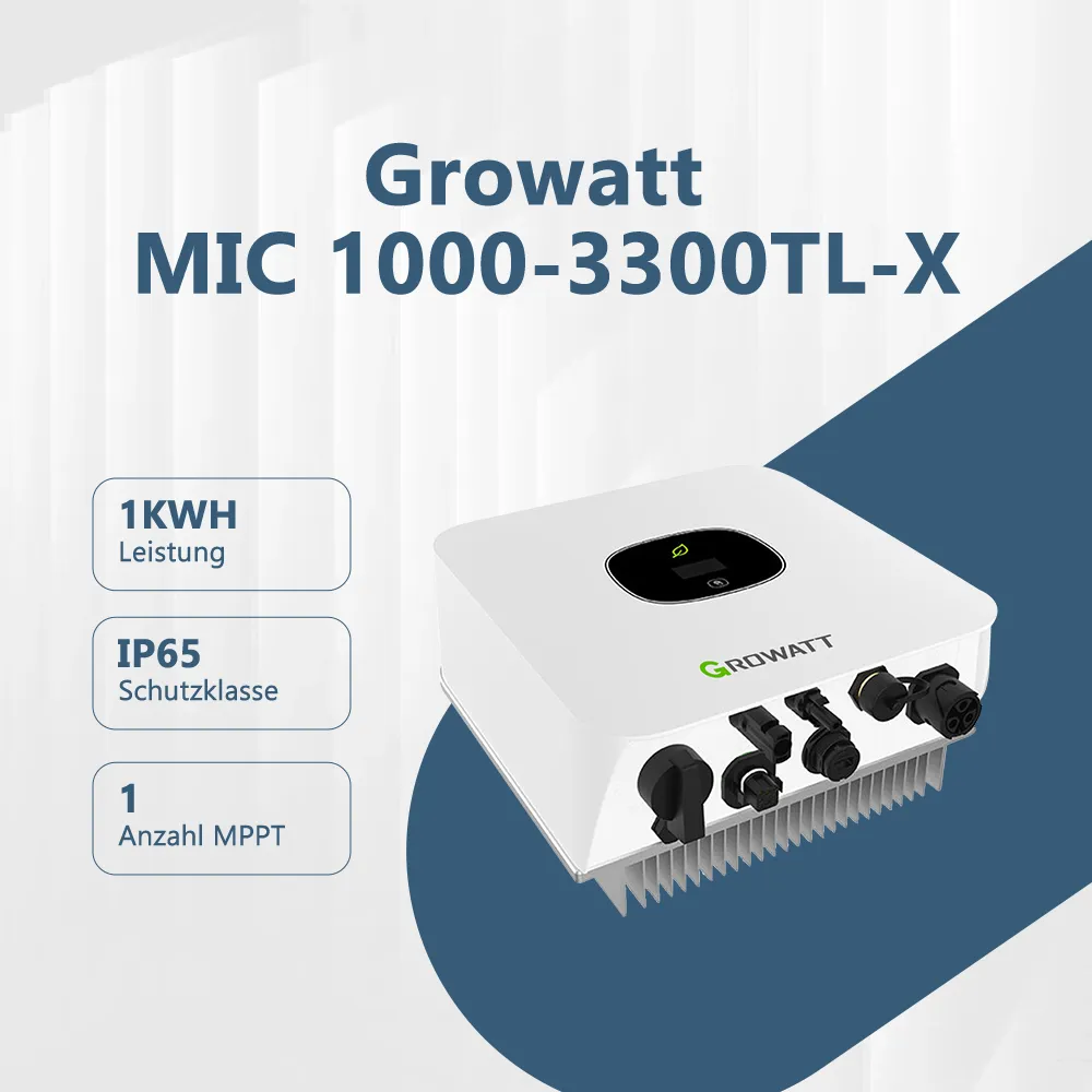 [GRO-RES-MIC6-X] Growatt MIC 600-3300TL-X (600W)