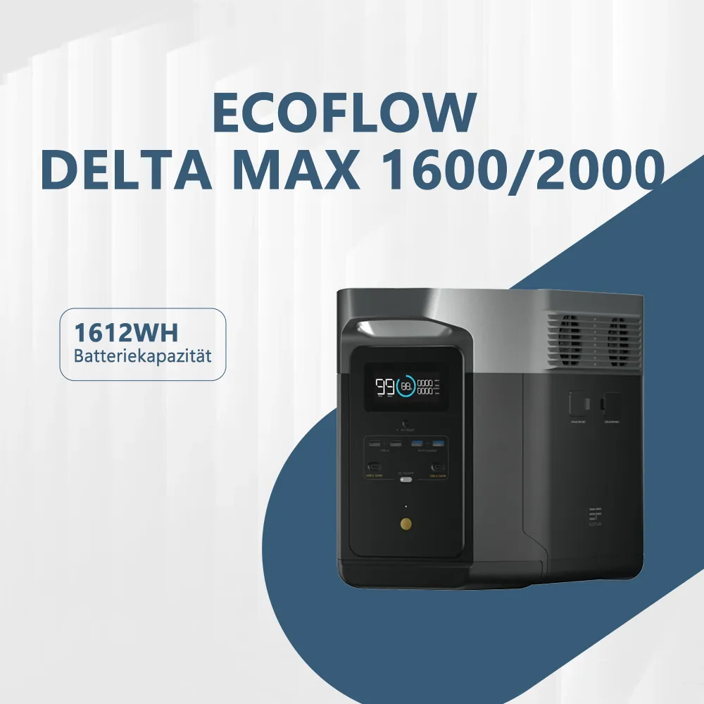 [ECO-RES-BAT01] EcoFlow DELTA Max 1600/2000 (1612Wh)