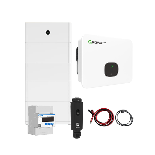 [0179002068P] Growatt Komplettset MID 17KTL3-XH 17kW Hybridwechselrichter 3-phasig & APX 20.0P Solarspeicher 20kWh
